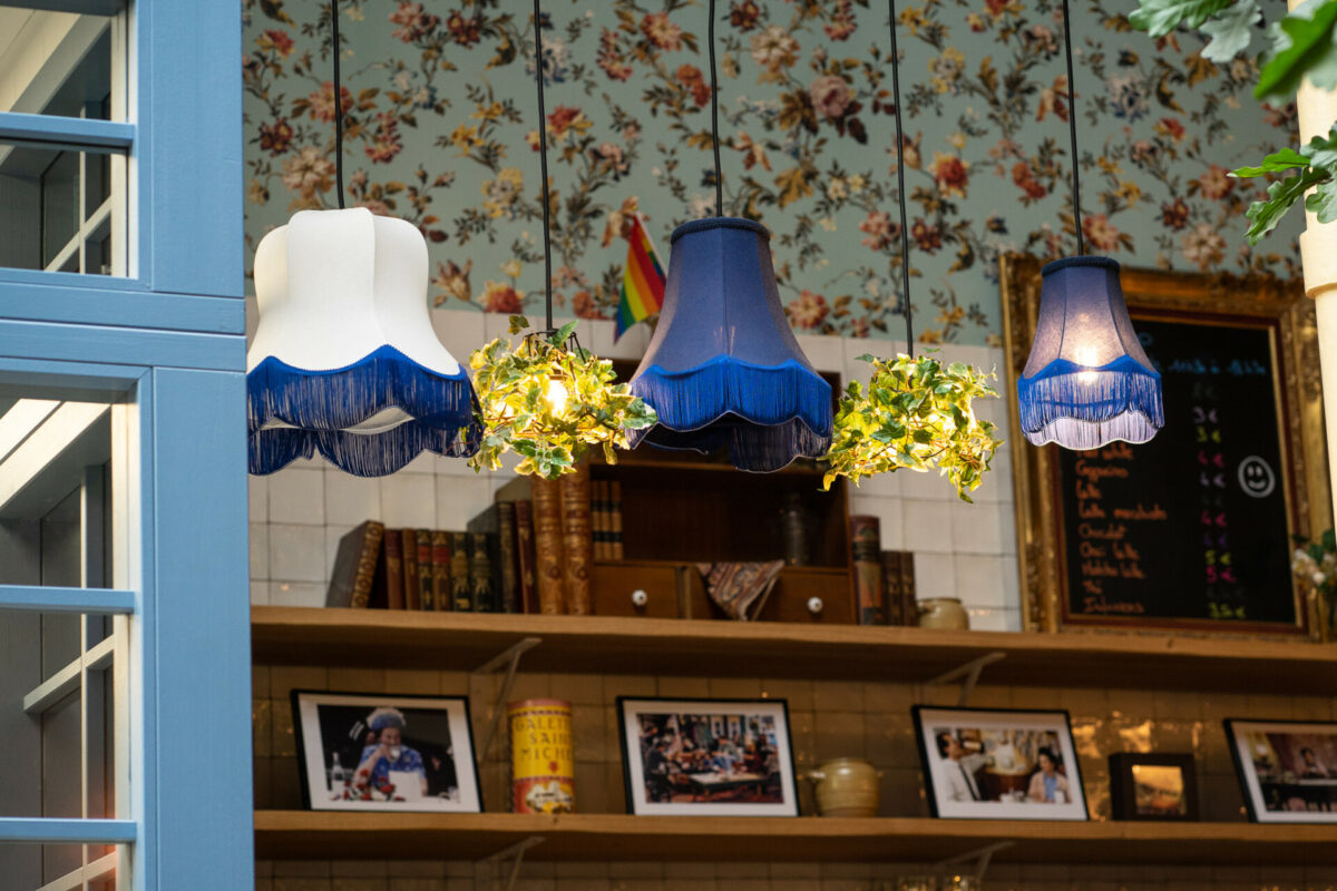 Café restaurant du projet Matilda signé par Diso Design avec matériaux naturels et ambiance chaleureuse.