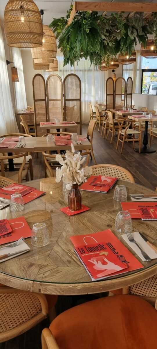 tables de restaurant bois - diso design