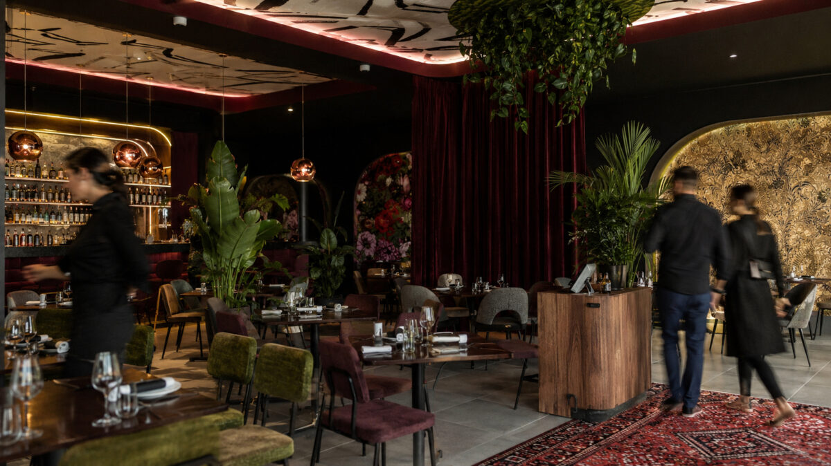 projet 3d de restaurant la suite par diso design