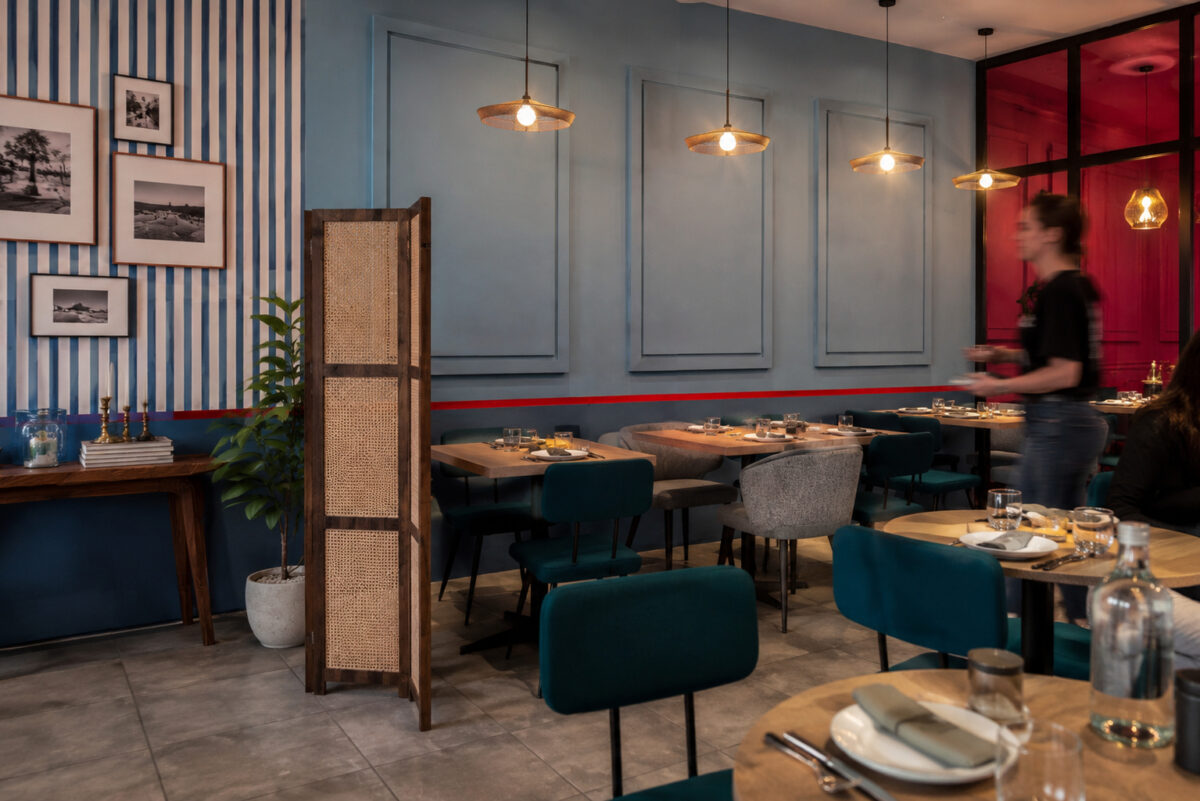 projet 3d restaurant diso design : projet la suite