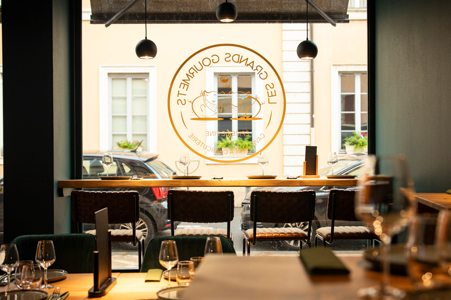 agencement épicerie fine les grands gourmets par diso design