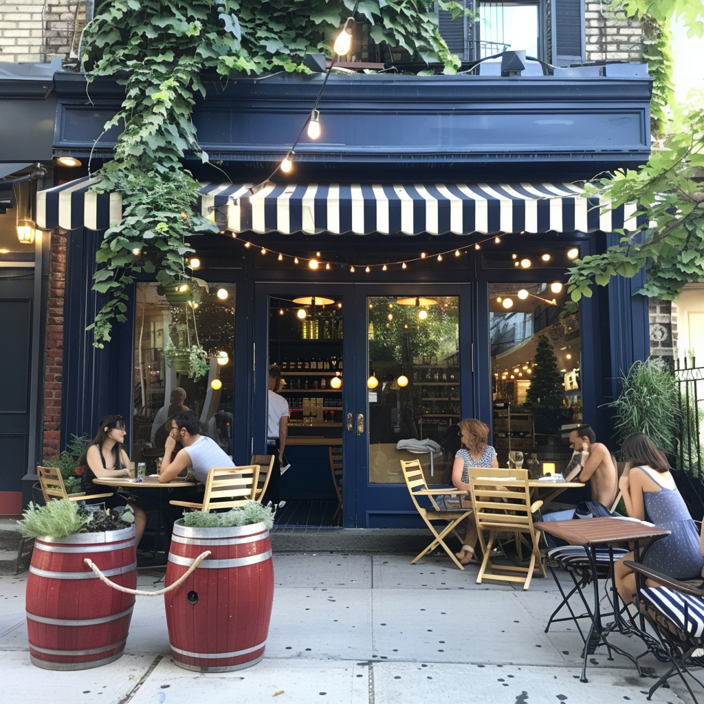 Quelle couleur choisir pour la devanture de votre restaurant ou de votre café ?