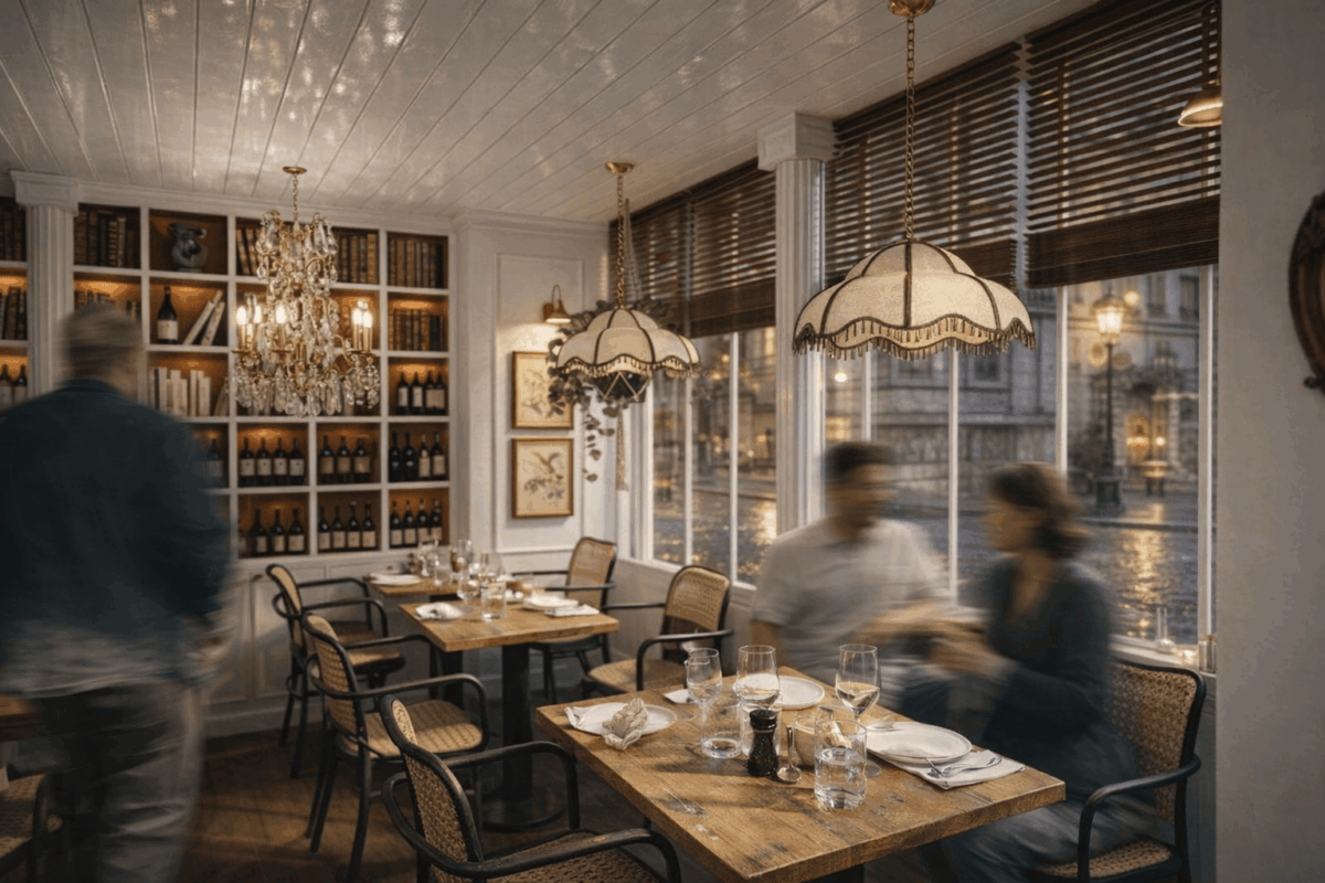 Projet de décoration du restaurant Tadam – Paris 13e