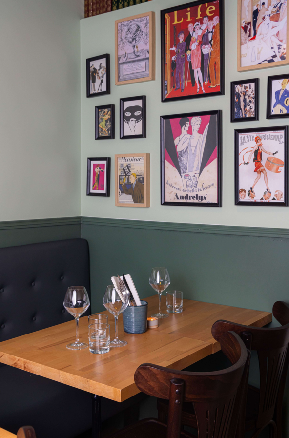 Décoration du restaurant l'Archimède Paris par diso design