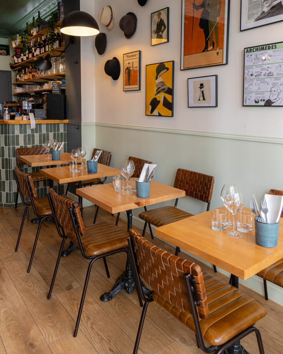 design intérieur de restaurant à Paris