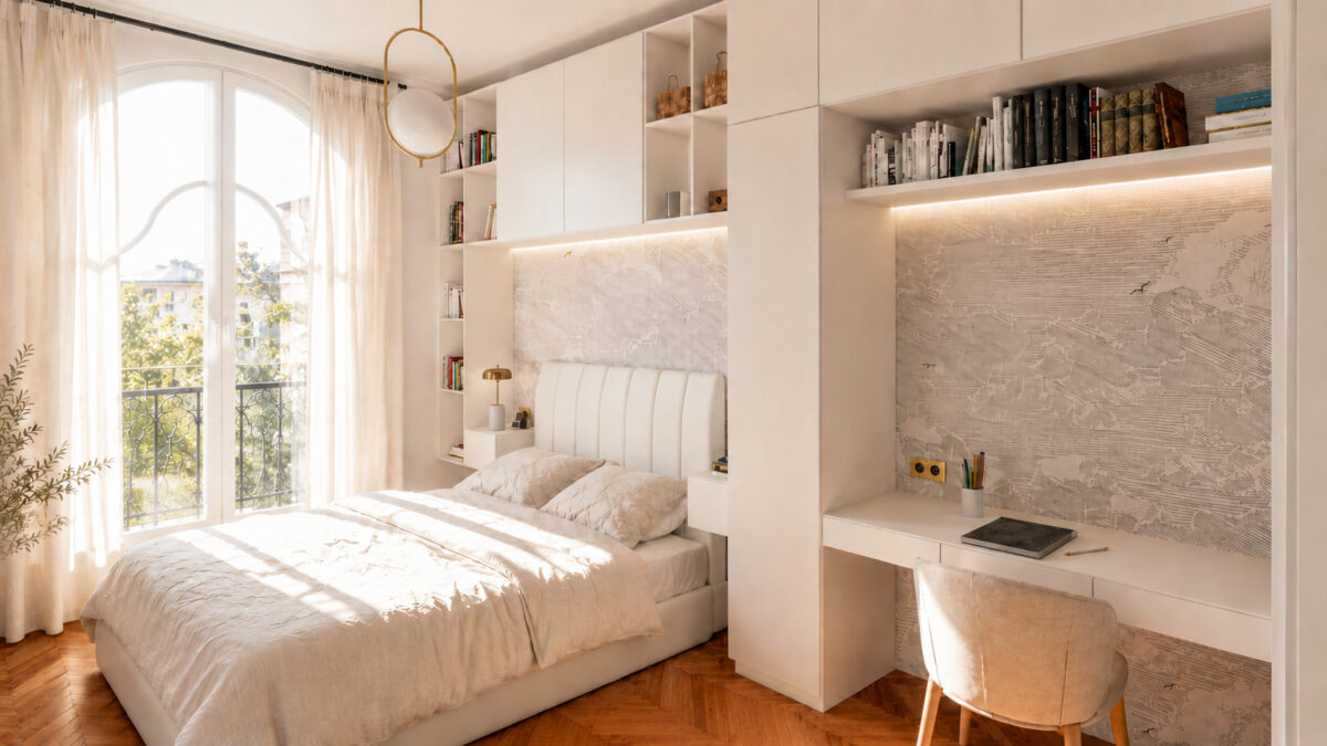 agencement sur mesure chambre boulogne diso design